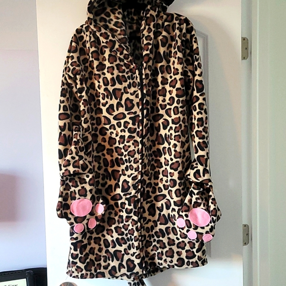 Leg Avenue Cozy Leopard 1X/2X dress Halloween costume